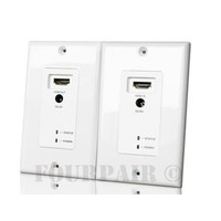 Hdmi Wall Plate Extender Repeater Over Cat5e Cat6 Rj45 Lan Utp Ethernet Cable Hdmi Wall Plate Extender Repeater Over Cat5e Cat6 Rj45 Lan Utp Ethernet Cable