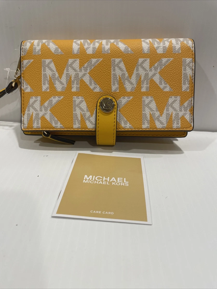 Small michael kors wristlet deals