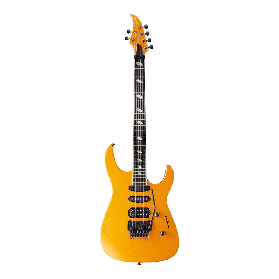 Caparison Dellinger EF Tangerine Orange split interest fee free