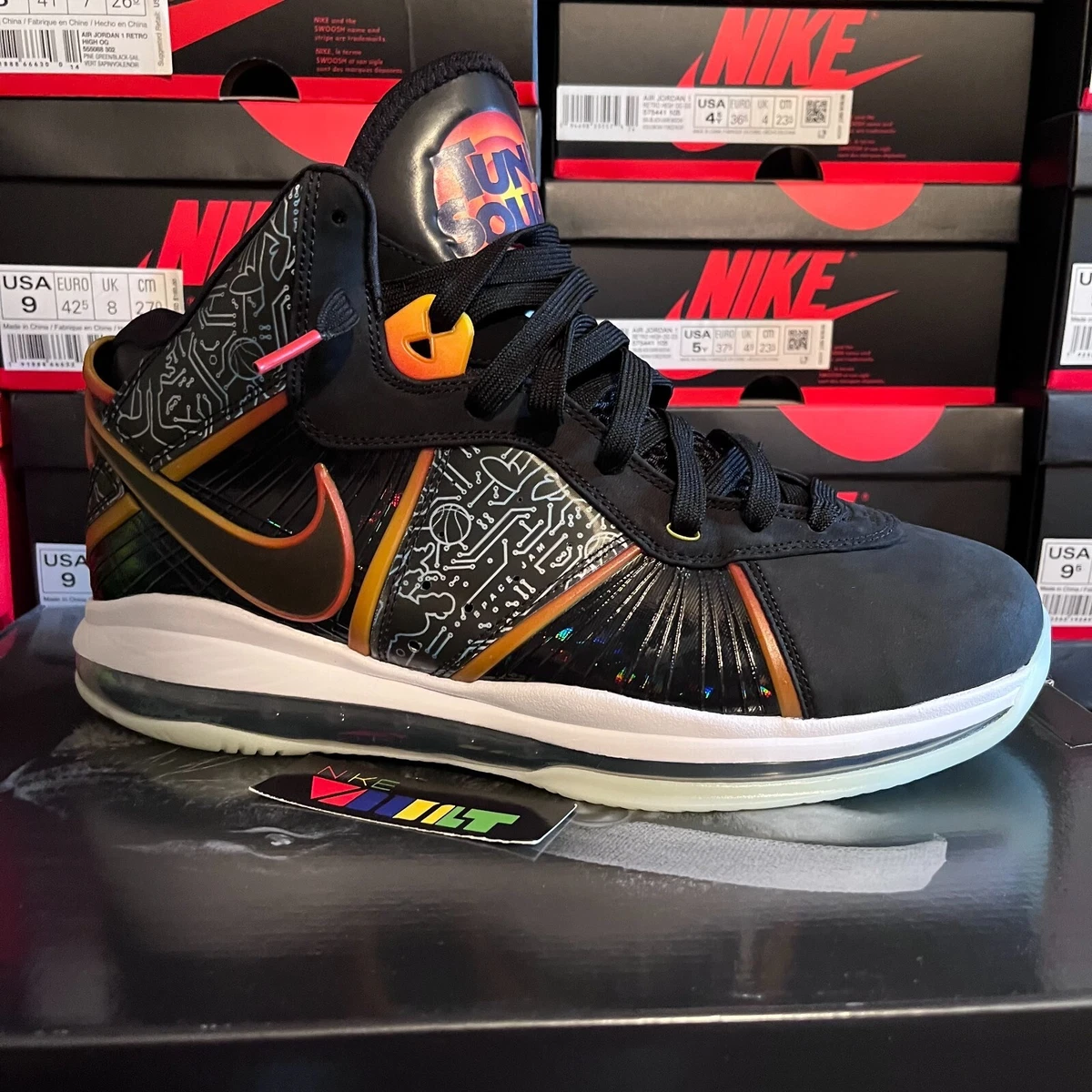 Size 12 - Nike LeBron 8 Space Jam DB1732-001 - NEW - SAME DAY SHIPPING |  eBay