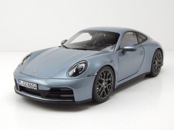 Porsche 911 Carrera 2025 Silber Modellauto 1:18 Norev-image
