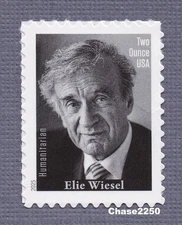 *NEW* 2025  Elie Wiesel - Humanitarian (2 oz Rate Single) 2025 Mint NH
