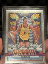 2025 Panini Prizm WNBA Kelsey Plum Groovy Prizm #5 Aces SP