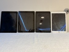 Apple iPad full size LOT OF 4 Mixed Models ,FOR PARTS ONLY