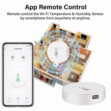 Sensor Humidity Detector Sensor For Tuya Zigbe Temperature Compensation