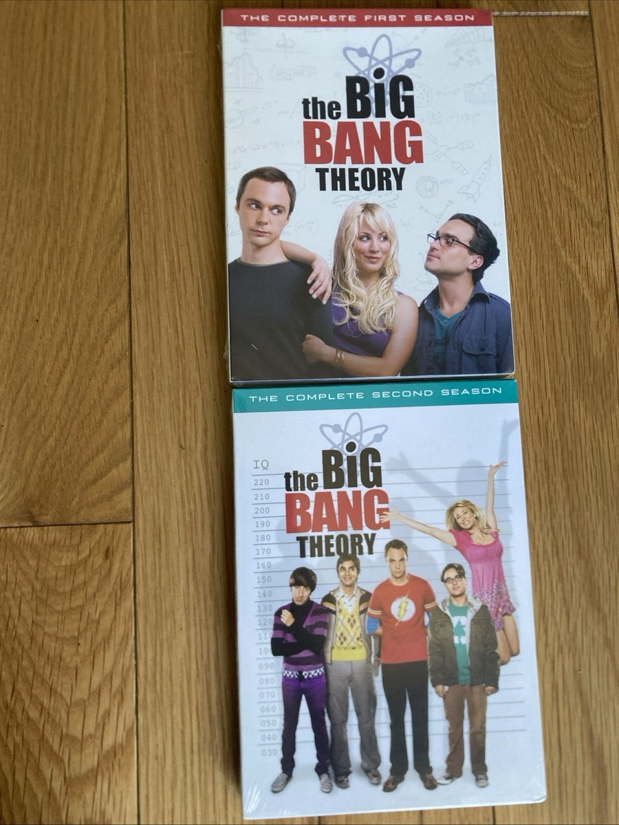 The Big Bang Theory Season 1 & 2 DVD *Brand New* TV Show Complete