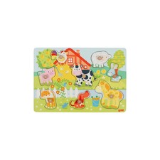 Steckpuzzle Bauernhoftiere