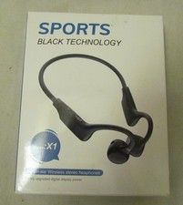 Sports Black Technology Not In Ear Wireless Stereo Headphones