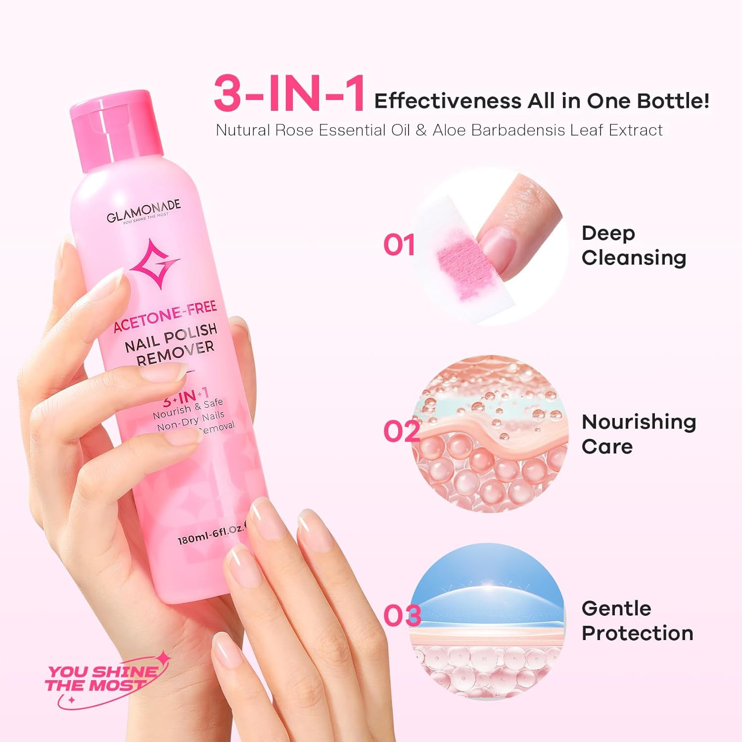Gel Nail Polish Remover: Professional Soak off Gel Polish Remover for Nails for 