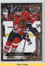 2016-17 Upper Deck Compendium Gold Michal Rozsival #65 READ bg1
