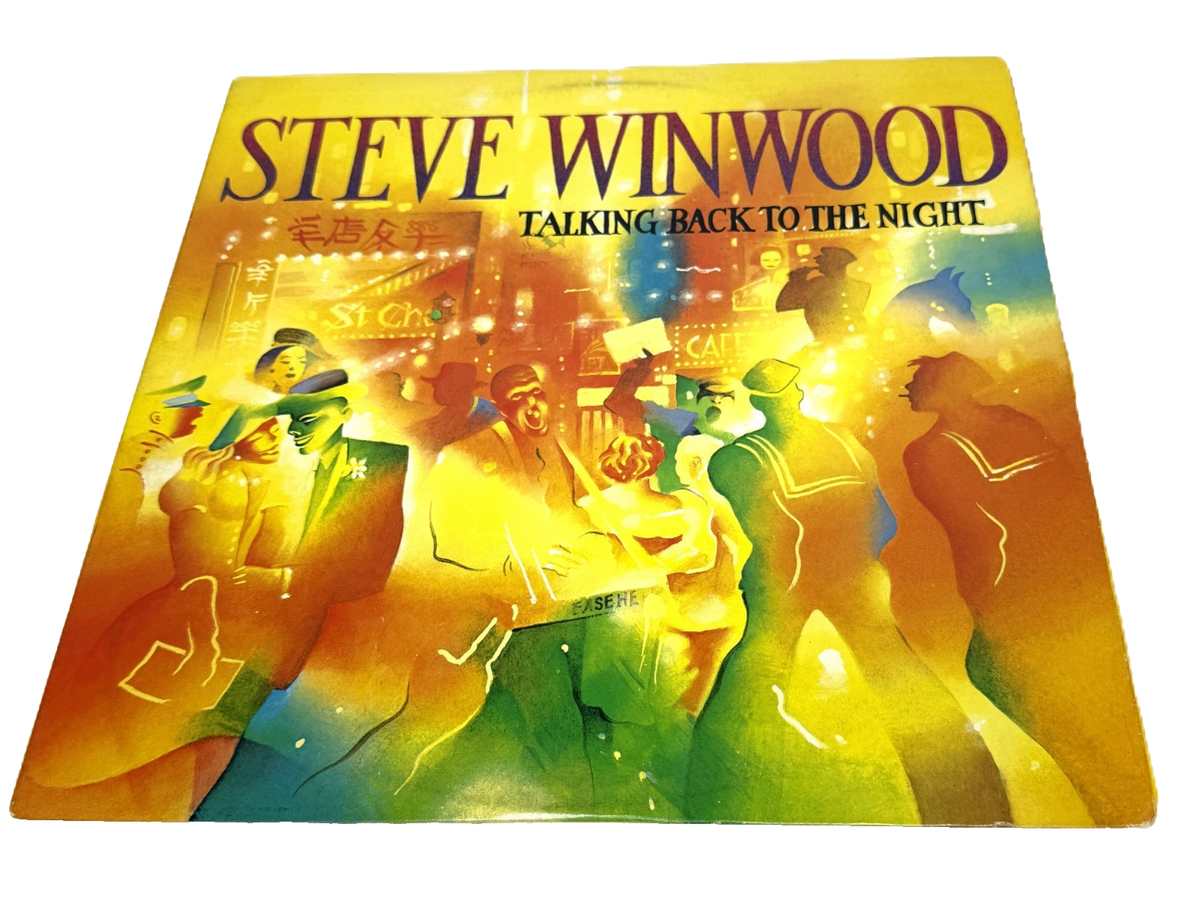 Steve Winwood Talking Back To The Night LP Island ILPS 9777 1982