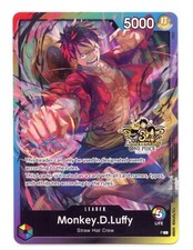 Monkey.D.Luffy (3rd Anniversary Tournament 3 Brothers Pack) L One Piece Multiple