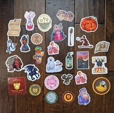 Harry Potter Stickers Lot: Wizards, Owls, Potions, Hogwarts