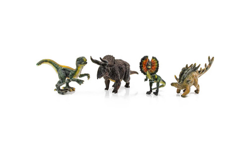 Figuras de dinosaurios Woodland Scenics escala 2874 N, figuras Find Me (4 piezas) | Zustand: New