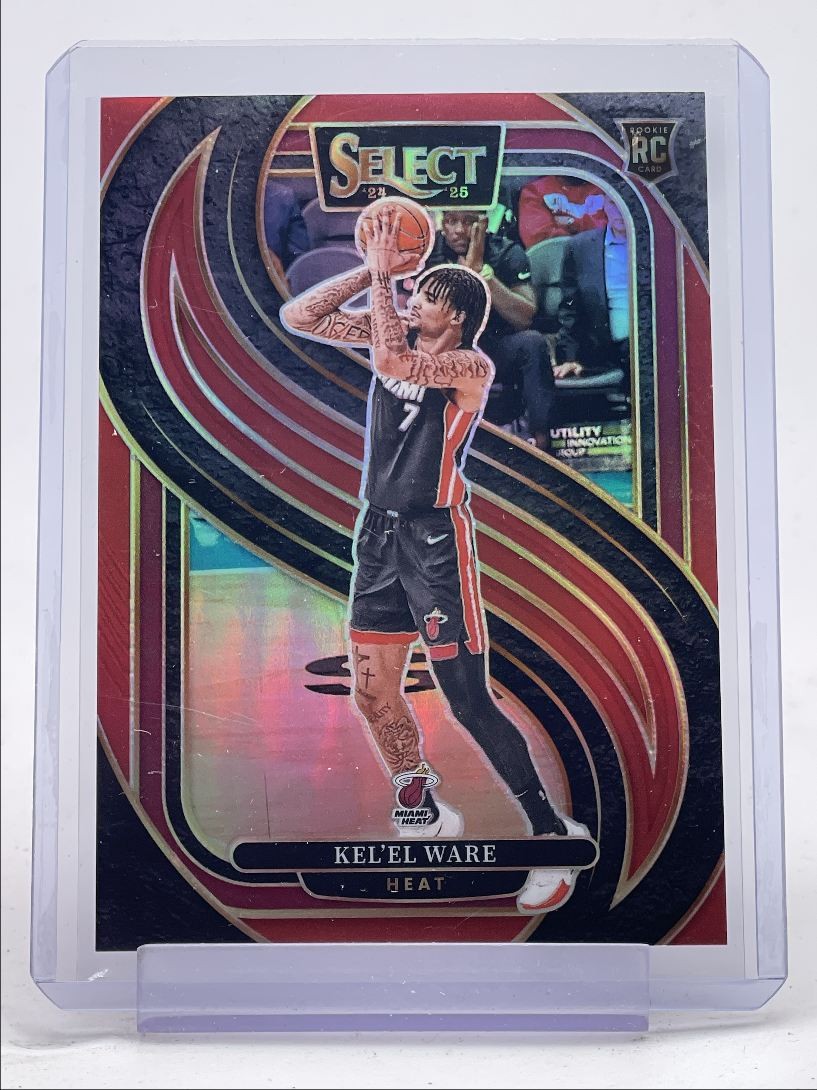 KEL'EL WARE 2024-25 SELECT PREMIER LEVEL ROOKIE RED PRIZM RC /199 Q5540