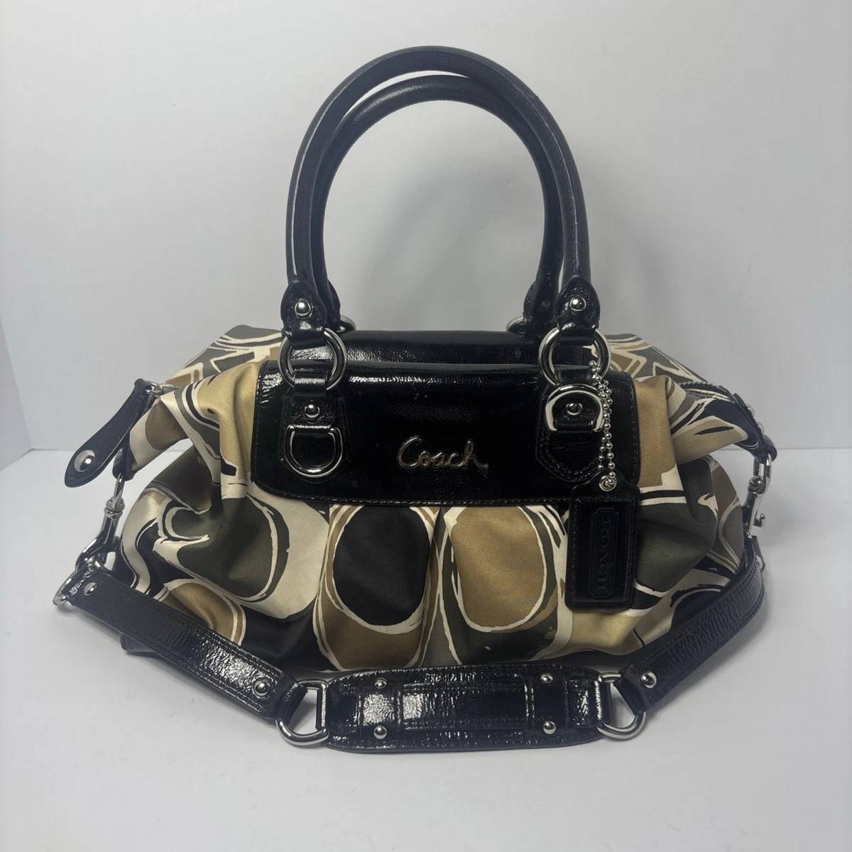 Coach Ashley Satchel/Top Handle Bag Gray Bags & Handbags for Women