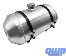 6.75 Gallons 10x20 Aluminum Gas Tank With Baffle Center Fill 38 Npt Outlet