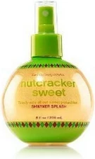 NUTCRACKER SWEET SHIMMER MIST SPLASH Holiday Spray Bath & Body Works TEMPTATIONS