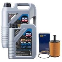 MotoröL Set 4600 5W-30 Liqui Moly 6 Liter + ÖLfilter FüR Audi TT VW Transporter