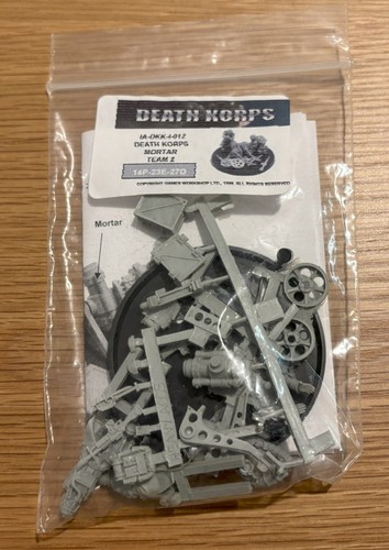 DEATH KORPS OF Krieg Mortar Team Forge World Oop Astra Militarum 40k EUR 79,99 - FR