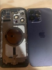 ( lot of 10 ) OEM Apple iphone 14 pro max back rear housing glass / cracked