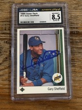 Gary Sheffield Rookie Cards and Autographed Memorabilia Guide 11