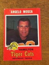 1971 O-PEE-CHEE CFL FOOTBALL CARD - # 69 Angelo Mosca