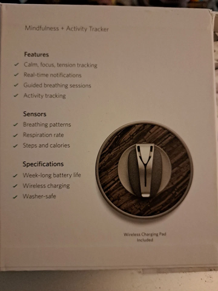 Rastreador de Mindfulness y Actividad Spire Stone para iOS y Android Foto 3 de 4