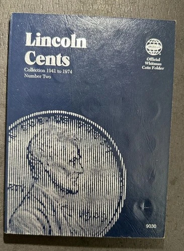 1941PDS-1974PDS US LINCOLN CENT x34 Set of 87 Different w Whitman Album!