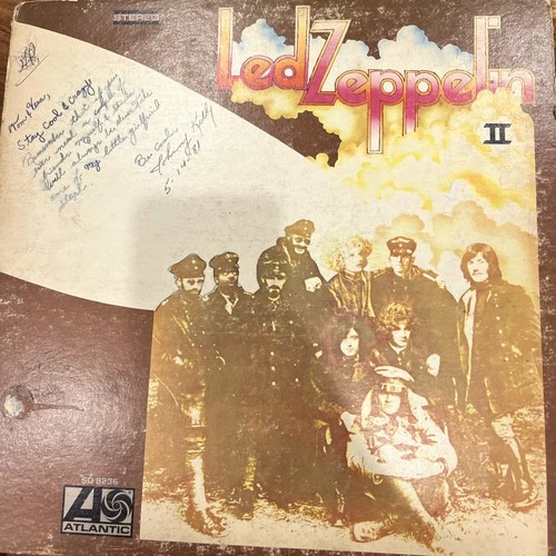 Led Zeppelin - Led Zeppelin II Vinyl Record 1970s Reissue LP VG