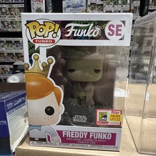Funko Pop! Freddy Funko as Yoda SDCC 2018 Fundays Star Wars LE 450