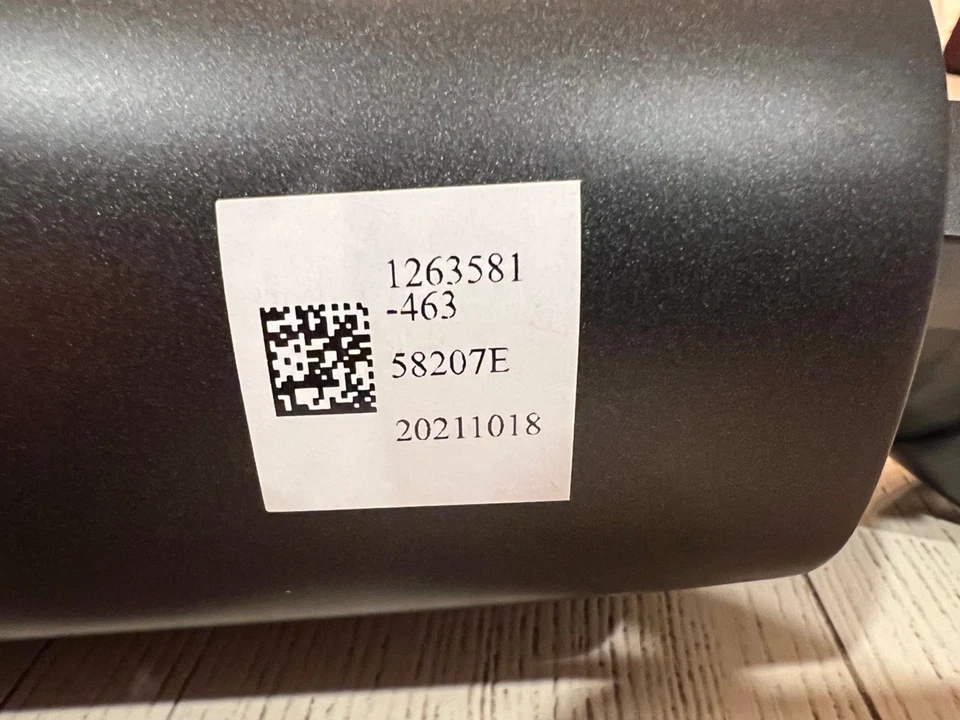 Nuevo 1263581-463 Original Indian FTR 1200 / Rally Silenciador de Escape Negro Foto 4 de 4