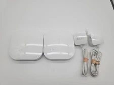 (2) Eero Pro Tri-Band Mesh WiFi Router System - Model B010001 Tested W/ Power