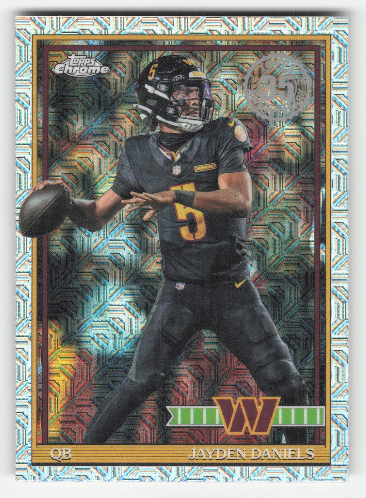 2026 Topps Flagship #91TC-44 Jayden Daniels 1991 Topps Football Chrome