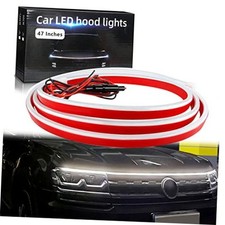 Car Hood Light Strip Exterior Car LED Strip Lights for Hood 47 Inches White