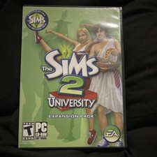 The Sims 2: University Expansion Pack PC EA Games Manual Included NTSC T-Teen
