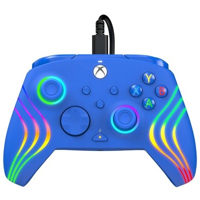PDP WIRED CONTROLLER AFTERGLOW - WAVE BLUE - XBOX - Neu & OVP