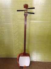 Traditional Japanese 3 Strings Instruments SHAMISEN No Skin-cut S406