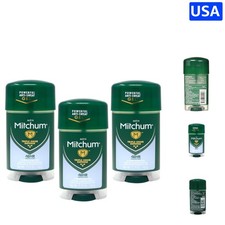 Clear Gel Anti-Perspirant  Deodorant for Men, 2.25 Oz, 3-Pack, Alcohol-Free