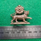 WW1 York and Lancaster Regiment Bronze Officers Collar Badge JR Gaunt London