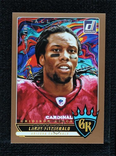Larry Fitzgerald [Studio Series] #ATGK-LFD 2025 Panini Donruss All-Time Gridiron Kings card