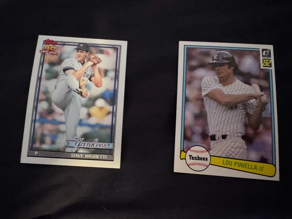 New York Yankees baseball cards 1970s - 1990s Lot - Image 2 of 4