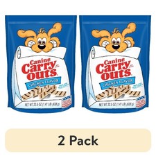 Chicken Flavor Dog Treats 22.5oz Bag 2 Pack