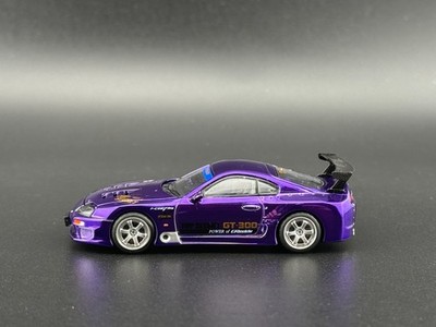 Pop Race Top Secret GT300 Supra Purple Chrome Tokyo Auto Salon