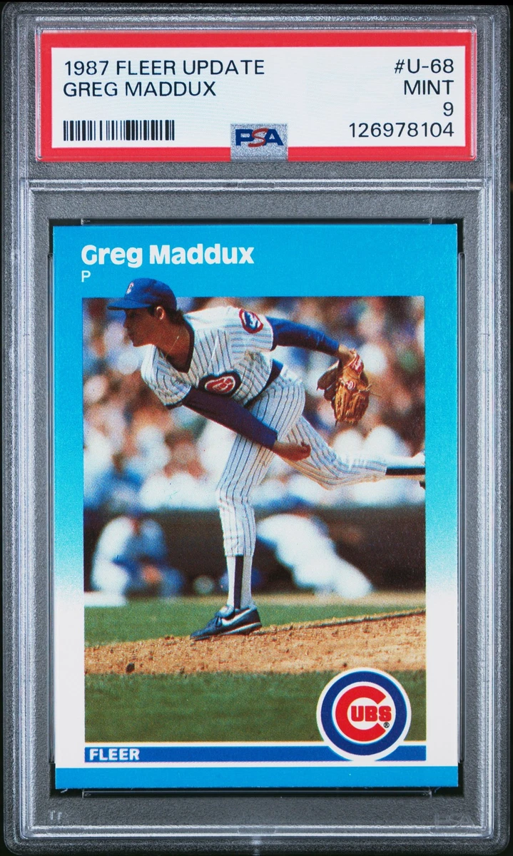 1987 Fleer Update - Greg Maddux #U-68 for sale | eBay