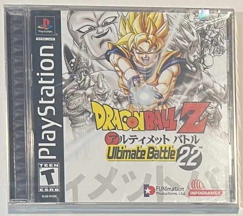 Dragon Ball Z Ultimate Battle 22 Playstation 1 PS1 Brand New Factory Sealed