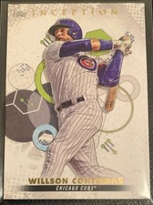 2022 TOPPS INCEPTION BASEBALL WILSON CONTRERAS CHICAGO CUBS #19 BASE
