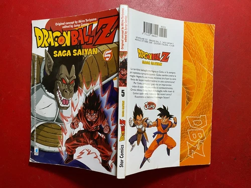 DRAGON BALL Z Saga Saiyan n.5 Neverland n.222 Star Comics (2009) Fumetto Manga