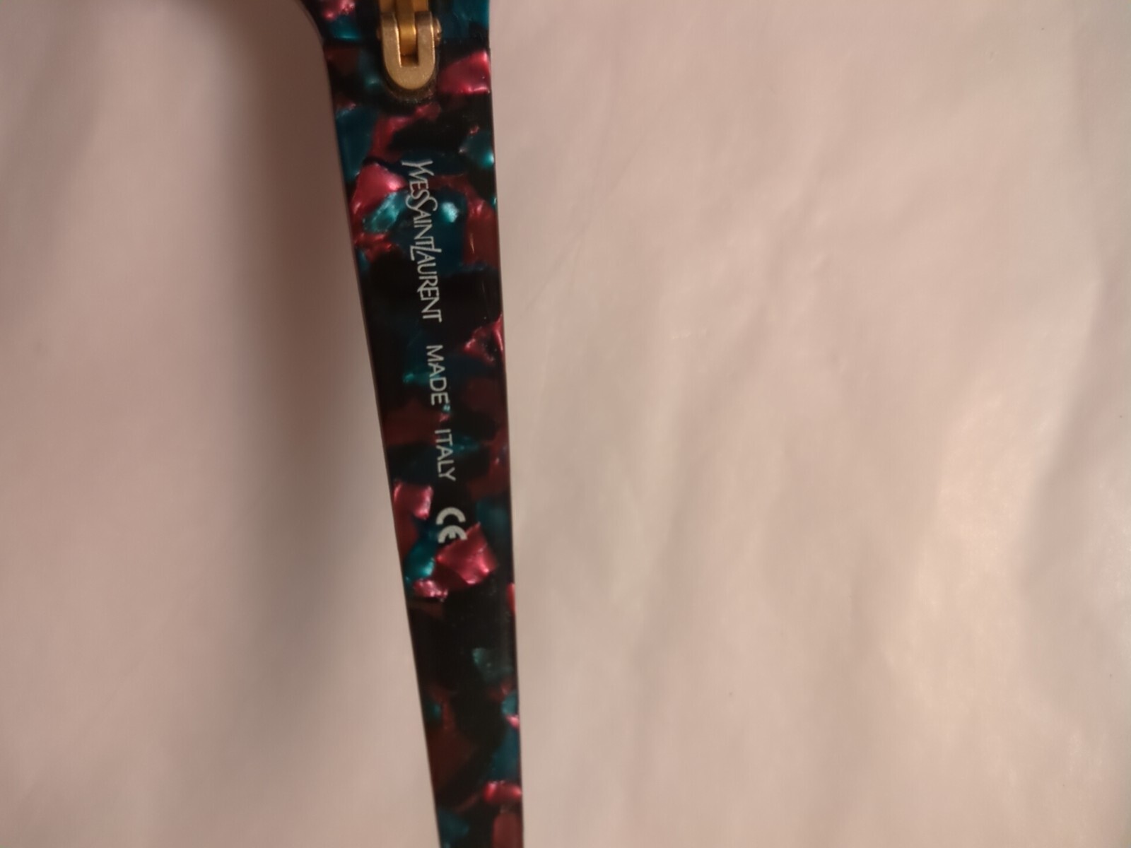 Occhiali da sole Yves Saint Laurent vintage made in Italy tartaruga