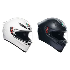 AGV Motorcycle Helmet K1 S Solid - Sport Racing Full Face Helmet With Spoiler